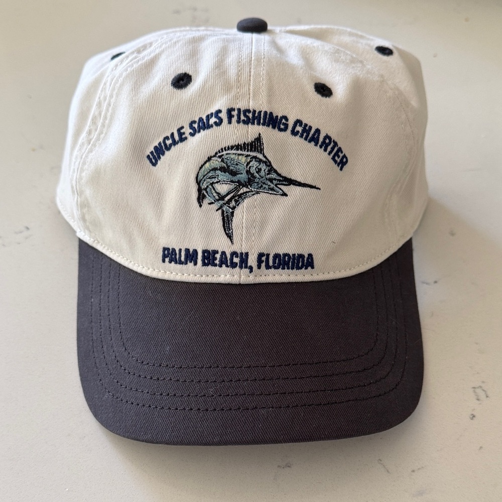 Abercrombie - Uncle Sam's Fishing Charter Palm Beach, Florida Baseball Hat Cap